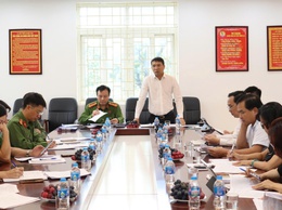 Chủ tịch UBND phường Nguyễn Thanh Bình làm việc với công an phường