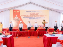 Phường Long Biên khởi công dự án phục vụ tiêu thoát nước khu vực Long Biên