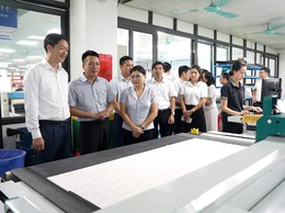Thường trực Đảng uỷ thăm và làm việc một số Doanh nghiệp sản xuất kinh doanh trên địa bàn xã