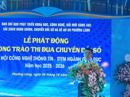 Phường Láng phát động phong trào chuyển đổi số ngành giáo dục năm học 2025 - 2026
