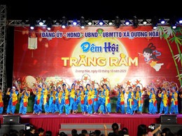 Xã Dương Hoà tổ chức chương trình “Đêm hội trăng Rằm” năm 2025