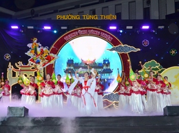 Tưng bừng đêm hội trăng rằm - Vui Tết Trung thu năm 2025 phường Tùng Thiện