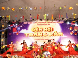 Rộn ràng Đêm hội trăng rằm tại phường Chương Mỹ
