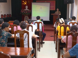 Hội Nông dân xã tổng kết công tác tổ chức Đại hội đại biểu Hội Nông dân xã nhiệm kỳ 2025-2030
