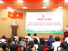 UBND xã Bình Minh tổ chức hội nghị triển khai kế hoạch Đại hội Thể dục Thể thao  xã lần thứ I năm 2025.