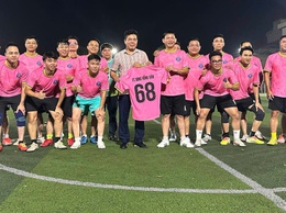 LỄ RA MẮT THÀNH LẬP ĐỘI BÓNG ĐÁ FC UBND XÃ HỒNG VÂN