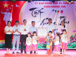 Thôn Khánh Tân rộn ràng 