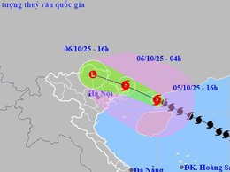 Ứng phó bão số 11: Hà Nội cho học sinh nghỉ học ngày 6/10