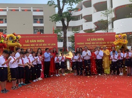 Phường Tây Tựu  gắn biển các công trình chào mừng Đại hội đại biểu Đảng bộ Thành phố Hà Nội lần thứ XVIII, nhiệm kỳ 2025-2030