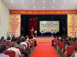 Khai mạc Tuần lễ hưởng ứng học tập suốt đời phường Nghĩa Đô năm 2025