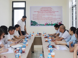 Khởi công dự án cải tạo, nâng cấp Điểm Y tế sài sơn  xã Quốc Oai góp phần nâng cao chất lượng chăm sóc sức khỏe nhân dân trên địa bàn