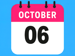 Lịch tuần từ ngày 06/10/2025 đến 11/10/2025
