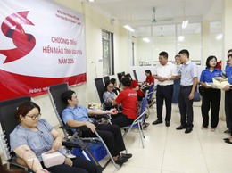 UBND phường Hà Đông tổ chức chương trình hiến máu tình nguyện năm 2025