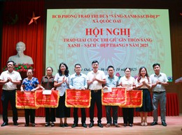 Quốc Oai: Trao giải cuộc thi 
