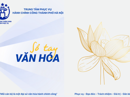 Sổ tay văn hóa phục vụ công dân: Hành trình lan tỏa tinh thần 