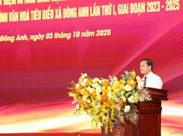 Xã Đông Anh tuyên dương nhiều điển hình tiên tiến giai đoạn 2020 - 2025
