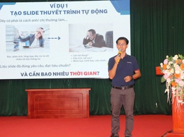 Tập huấn sử dụng AI cho cán bộ, công chức