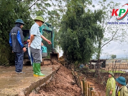 Xã Kiều Phú phòng chống bão số 11