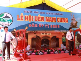 Xã Suối Hai long trọng tổ chức lễ hội Đền Nam Cung năm 2025

