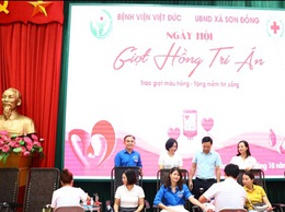 Sơn Đồng tổ chức hiến máu tình nguyện viên năm 2025