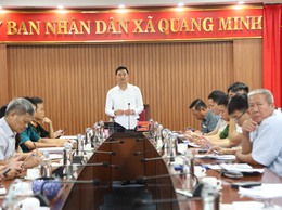 Xã Quang Minh triển khai công tác tuyên chọn và gọi công dân nhâp ngũ năm 2026