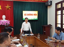 Xã Dương Hoà triển khai các phương án sẵn sàng ứng phó với cơn bão số 11 MATMO