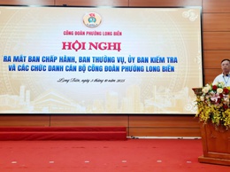 Thành lập Công đoàn phường Long Biên