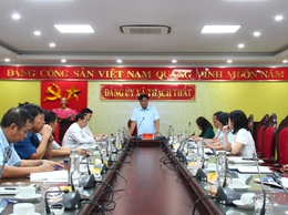 Đảng ủy xã Thạch Thất triển khai nhiệm vụ khối dân vận