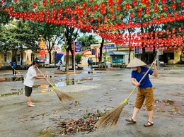 Người dân cần chủ động cảnh giác nguy cơ dịch, bệnh sau mưa bão