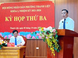 Kỳ họp thứ 3 HĐND phường Thanh Liệt khóa I, nhiệm kỳ 2021-2026 thành công tốt đẹp