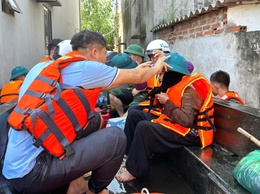 Thư Lâm chủ động ứng phó, bảo đảm an toàn tuyệt đối cho nhân dân trong mưa lũ