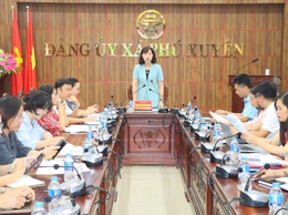 Hội nghị triển khai Kế hoạch tổ chức Đại hội Thể dục thể thao xã Phú Xuyên lần thứ nhất, năm 2025