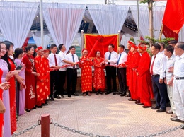 Phường Thanh Liệt: Gắn biển công trình “Dân vận khéo” chào mừng Đại hội XVIII Đảng bộ Thành phố Hà Nội