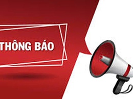 Thông báo công khai Quyết định về việc thu hồi đất để thực hiện Dự án
