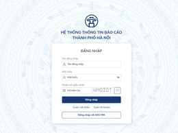 Hướng dẫn triển khai báo cáo cải cách hành chính định kỳ trên hệ thống thông tin báo cáo của Thành phố 