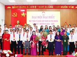 Phú Nghĩa đẩy mạnh tuyên truyền Đại hội đại biểu Mặt trận Tổ quốc Việt Nam các cấp
