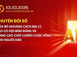 Chào mừng ngày chuyển đổi số Quốc gia 10/10
