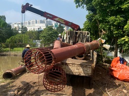PHƯỜNG TÂY MỖ KHẨN TRƯƠNG TRIỂN KHAI CÁC GIẢI PHÁP TĂNG CƯỜNG TIÊU THOÁT NƯỚC