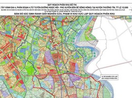 Phường Phú Lương niêm yết công khai, lấy ý kiến cộng đồng về Quy hoạch phân khu đô thị phía Tây Vành đai 4 – phân đoạn 3