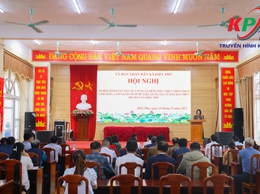 UBND xã Kiều Phú tổ chức hội nghị đánh giá việc triển khai thực hiện tiến độ Chiến dịch “90 ngày đêm làm sạch dữ liệu quốc gia về đất đai”