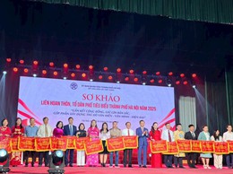Phường Phú Diễn tham gia chương trình Sơ khảo Liên hoan Thôn, Tổ dân phố tiêu biểu Thành phố Hà Nội năm 2025