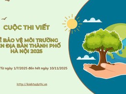 Thể lệ Cuộc thi viết về bảo vệ môi trường trên địa bàn TP Hà Nội năm 2025