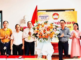 THÔN LIÊN LÝ TỔ CHỨC THÀNH CÔNG NGÀY HỘI ĐẠI ĐOÀN KẾT TOÀN DÂN TỘC