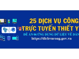 Không thu thành phần hồ sơ giấy đối với 25 dịch vụ công trực tuyến thiết yếu