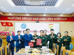 Bệnh viện đa khoa Hà Đông và Học viện Quân Y ký kết hợp tác về y tế
