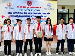 Trạm Y tế phường Đống Đa tăng cường truyền thông về CSSKSS vị thành niên, thanh niên và phòng chống xâm hại