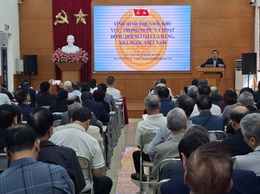 Hội nghị Báo cáo viên phường tháng 11 năm 2025