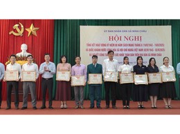 Xã Minh Châu: Tổng kết công tác khám sức khoẻ định kỳ toàn dân và các hoạt động kỷ niệm 80 năm cách mạng tháng Tám và Quốc khánh 2/9.