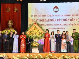 Phường Hoàn Kiếm tuyên dương 95 cá nhân tiêu biểu trong công tác Mặt trận