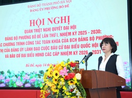 Phường Bồ Đề quyết tâm đưa Nghị quyết Đại hội Đảng bộ phường lần thứ I đi vào cuộc sống